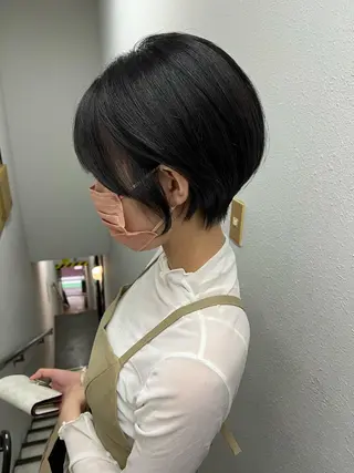 ショート 💗レイヤーショート ボブ艶髪/竜也💗のヘアスタイル