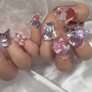 ネイル La neige* yuki 🥯🍑のネイルデザイン
