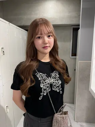 sena⌇ボブ ⌇透明感カラー🦙♡のヘアスタイル