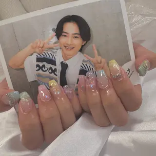 ネイル La neige* yuki 🥯🍑のネイルデザイン