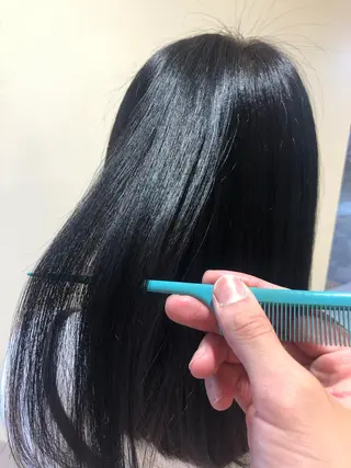 セミロング 髪質改善/イルミナ/ 城崎のヘアスタイル