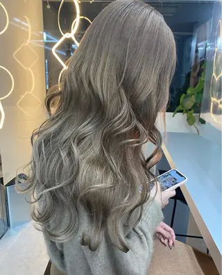 ロング カラー 当日予約◎ risaのヘアスタイル