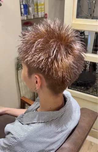 カラー メンズ Plaatje 響のヘアスタイル