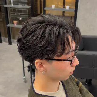 ショート ヘアアレンジ メンズ 【札幌メンズ特化】 🔥RIKU🔥のヘアスタイル