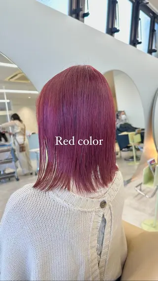 ミディアム カラー 🫧ペール系カラー /デザイン秀喜🫧のヘアスタイル