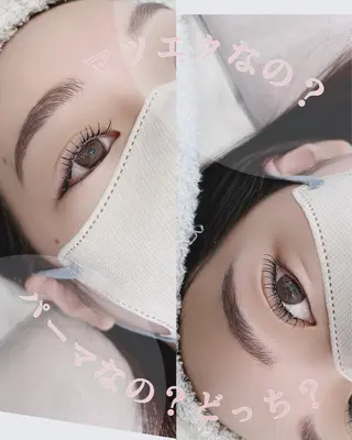 マツエク・マツパ Ema所属・fukue ayanoのマツエク・マツパデザイン