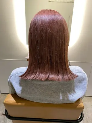 ミディアム 銀座骨格診断似合わせ 美容師中島年紀のヘアスタイル