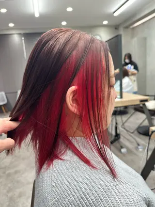 ショート yu-kiハイトーン /ブリーチ無しカラーのヘアスタイル