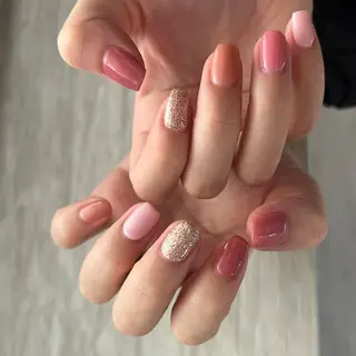 ネイル YUKIMO🍎名駅 /ニュアンスのネイルデザイン