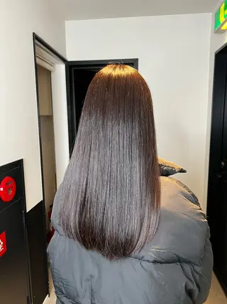 ロング 加藤 優眞のヘアスタイル