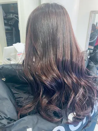 ロング カラー 理想のツヤ髪へ 👼谷山　潮音👼のヘアスタイル