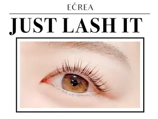 マツエク・マツパ ECREA 近鉄布施店のマツエク・マツパデザイン