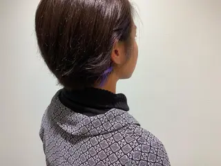 ショート カラー 髪質改善&Spa fee by carrefour 大橋店[フィー・バイ・カルフール大橋]所属・stylist Yukieのヘアスタイル