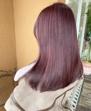 ロング カラー Happiness王寺店所属・ボブ、韓国特化型 ✨中野悠のヘアスタイル