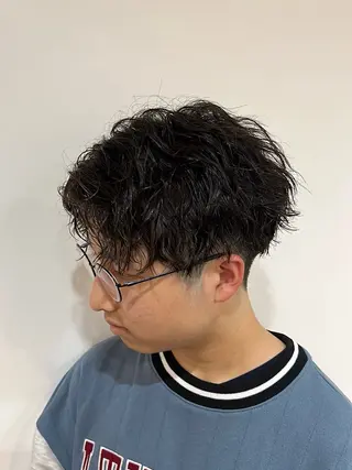 パーマ オートクチュールランコントレ西京極店所属・今在家 玲【艶髪スト レート/メンズ特化】のヘアスタイル