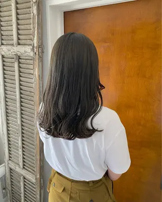 セミロング カラー Trico Antique【トリコアンティーク】所属・暗髪とオリーブ🌿 渡辺拓人のヘアスタイル