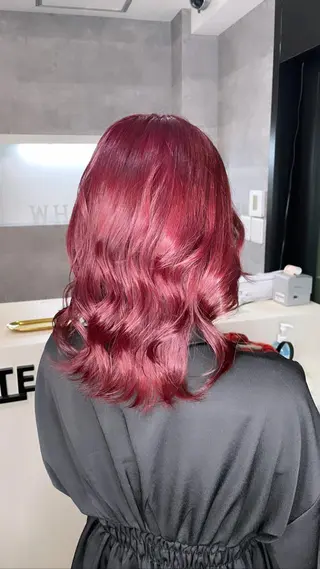 ミディアム JUNYA 海外ガールヘアのヘアスタイル