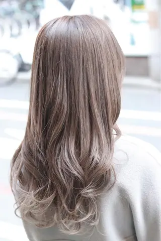 ロング カラー ヘアアレンジ Recess hair所属・川内 政人のヘアスタイル