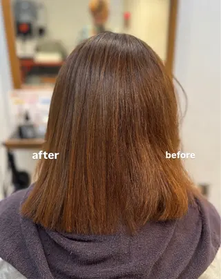 ミディアム 井出 海月のヘアスタイル