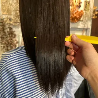 ロング パーマ インナーカラー指名 No.1菊池柊真のヘアスタイル