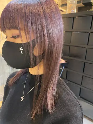 ミディアム 大橋 美咲のヘアスタイル