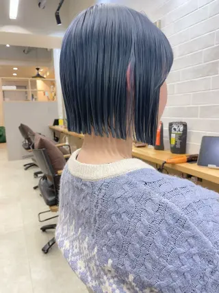 ショート 🌈韓国ボブミディ 表参道sandノスケのヘアスタイル