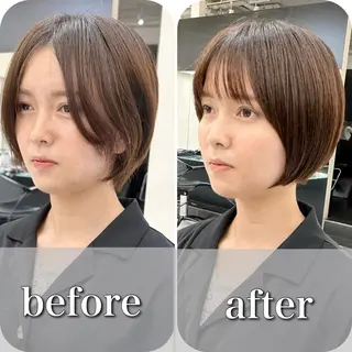 ショート カラー 小池 功のヘアスタイル