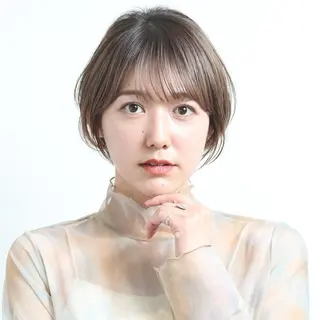 ショート カラー 自由が丘×似合わせ ディレクター枦山大将のヘアスタイル
