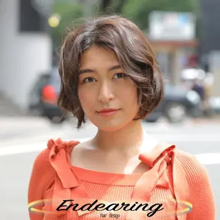 ミディアム Endearing 銀座/レイヤーカットのヘアスタイル