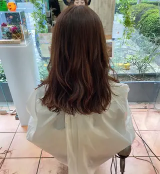 セミロング カラー特化 横川　翔希のヘアスタイル