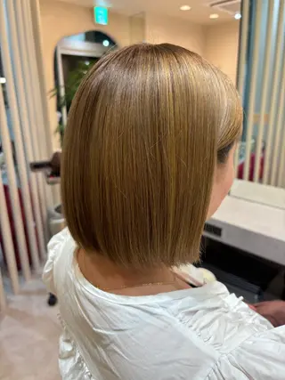 ショート カラー トバ ショウゴのヘアスタイル