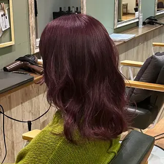 カラー hair deep所属・モデル募集中🫧 YUKINO 🫧のヘアスタイル