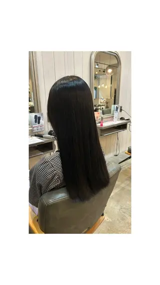 ロング 長谷川 楓恋のヘアスタイル