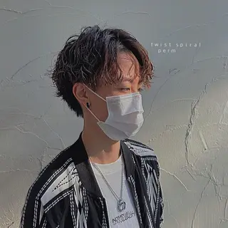 メンズ パーマ/名古屋パーマ / コデラ ナナホのヘアスタイル