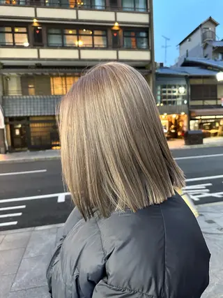 カラー ハイトーン/ブリーチ カラー/SHOGOのヘアスタイル