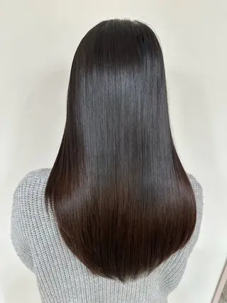 セミロング 【縮毛矯正】湊谷 健太のヘアスタイル