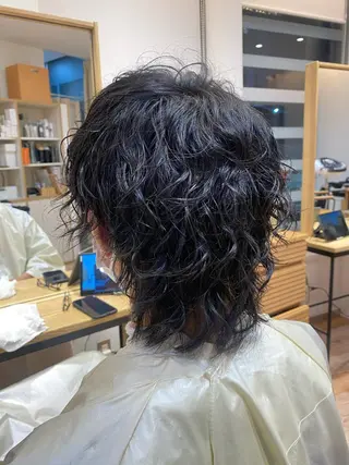 ショート パーマ メンズ ❤️パーマ美容師✂︎ 井口美緒のヘアスタイル