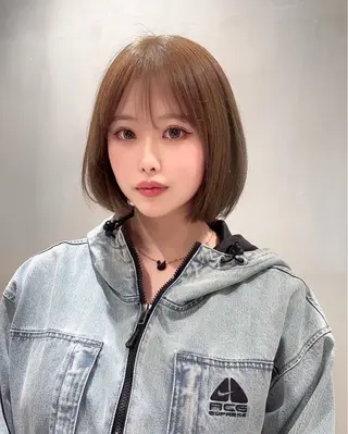 ショート 寺田鼓捺/艶カラー /透明感カラーのヘアスタイル