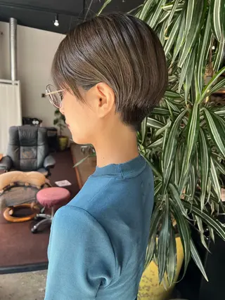 ショート sava所属・🌈ケアブリーチ🌈 おぐまなつきのヘアスタイル