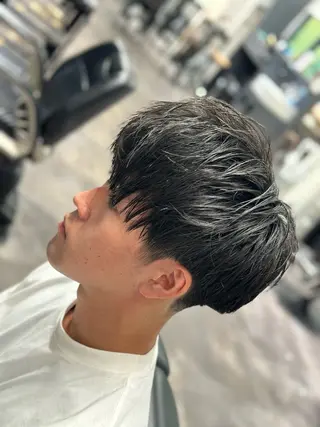 ショート メンズ 福本 純平のヘアスタイル
