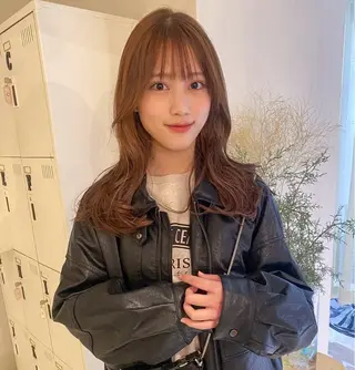 ロング FERIA 緑地公園 🎀山口 ゆらら🎀のヘアスタイル