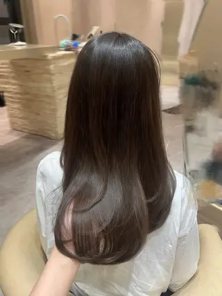 ミディアム カラー ㊙️レイヤーカット 透明感カラーゆな㊙️のヘアスタイル