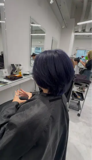ロング カラー ヘアアレンジ 透け上品ハイトーン 職人ゆうと🤍のヘアスタイル