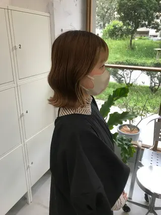 ミディアム muku所属・レディースカット モデル/ayunaのヘアスタイル