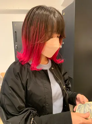 ミディアム パーマ/ボブ 似合わせヘア/ショウのヘアスタイル