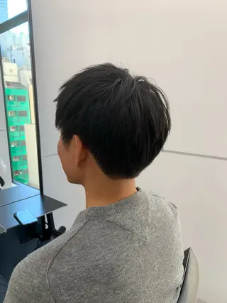 ショート メンズ 本格ヘッドスパ🌿 ×ヘア　佐藤のヘアスタイル