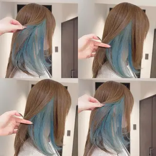 カラー 渋谷:インナーカラー ／🍒エリカ🍒のヘアスタイル