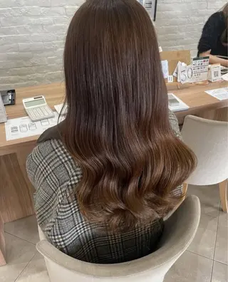 ロング 原田 はなのヘアスタイル