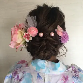 ヘアアレンジ ラブーケ中川中島店 クラタチカコのヘアスタイル