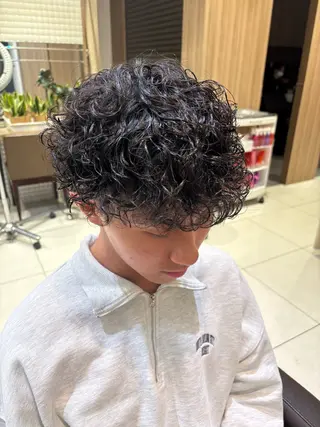 パーマ メンズ 波巻き･カルマ パーマ特化/aoiのヘアスタイル